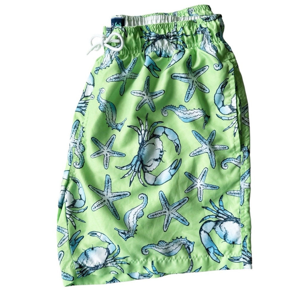 Charleston Theads Coastal Crab Swim Trunks | XL